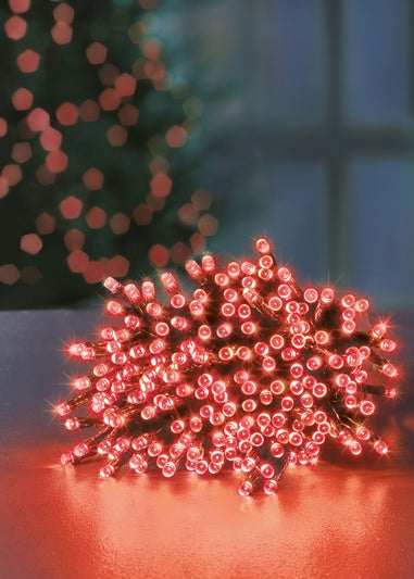 Premier Decorations 200 Red LED Supabrights