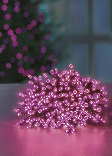 Premier Decorations 200 Purple LED Supabrights