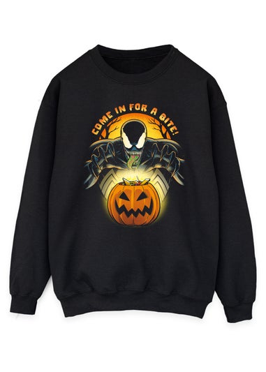 Marvel Venom Come In For A Bite Black Sweatshirt