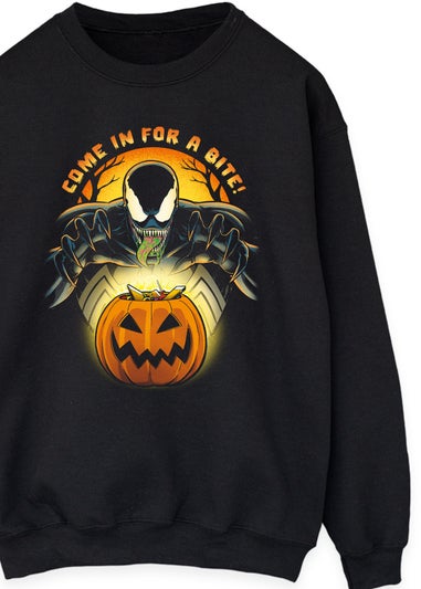 Marvel Venom Come In For A Bite Black Sweatshirt