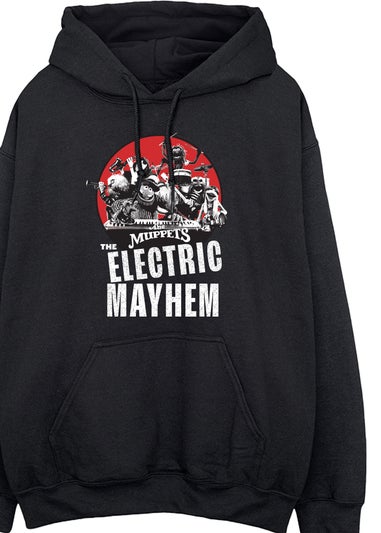 Disney The Muppets Red Mayhem Black Hoodie