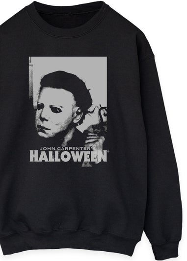 Halloween Portrait Black Sweatshirt