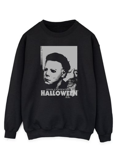 Halloween Portrait Black Sweatshirt