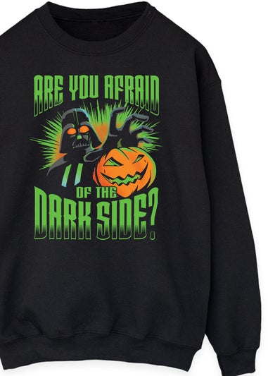 Star Wars Darth Vader Halloween Are You Afraid Of The Dark Side Black Sweatshirt