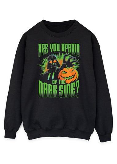 Star Wars Darth Vader Halloween Are You Afraid Of The Dark Side Men Black Sweatshirt