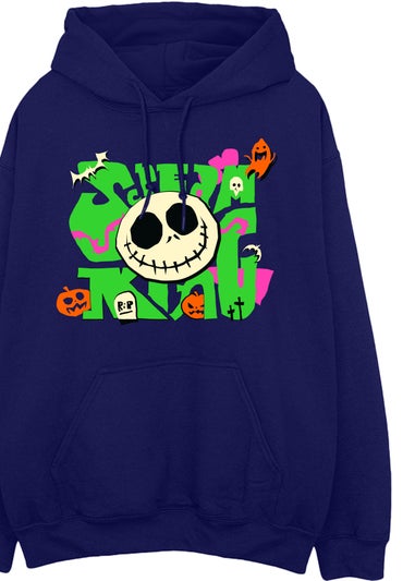 Disney The Nightmare Before Christmas Scream Navy Hoodie