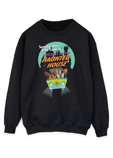 Scooby Doo Haunted Black Sweatshirt