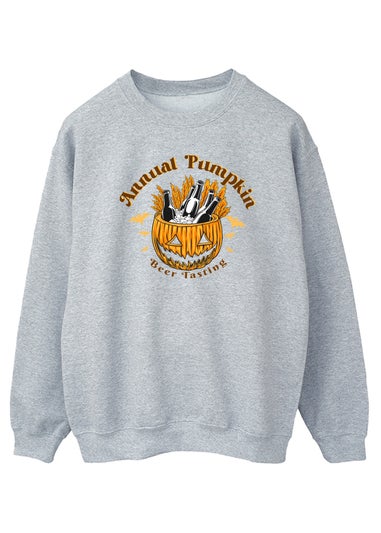 Halloween Beer Tasting Heather Grey Sweatshirt