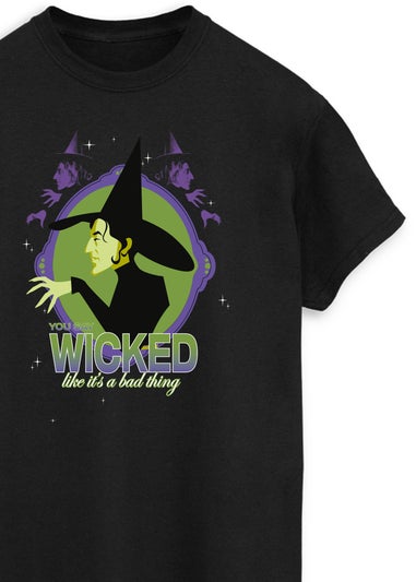 Wizard of Oz Wicked Black Boyfriend Fit T-Shirt