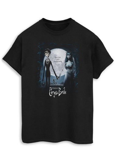 Corpse Bride Poster Black Boyfriend Fit T-Shirt