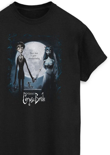 Corpse Bride Poster Black Boyfriend Fit T-Shirt