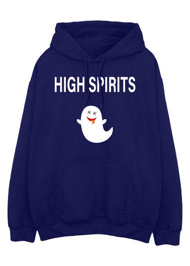 Halloween High Spirits Navy Hoodie