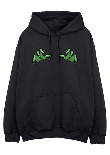 Halloween Hands Black Hoodie