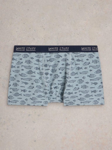 2-er Pack Boxershorts - Uni & Print