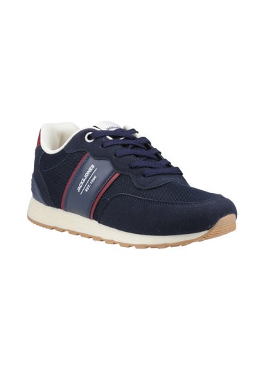 Jack & Jones Navy Spirit Runner Trainer