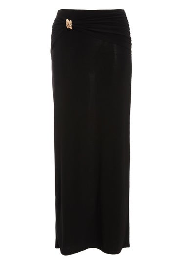 Quiz Black Maxi Skirt