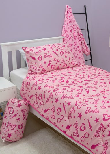 Barbie Washable Coverless Filled Quilt Reversible Duvet 10.5 Tog