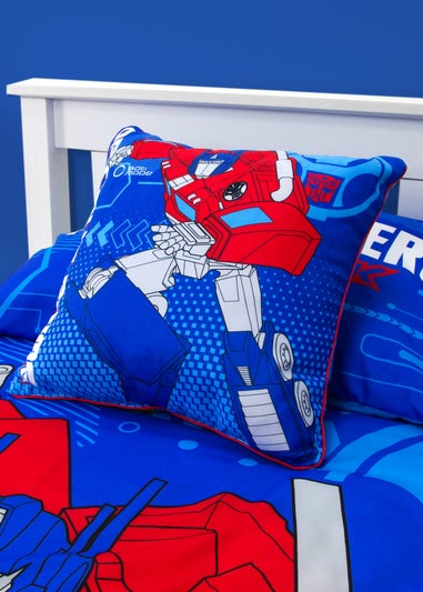 Transformers Charge Square Decorative Cushion