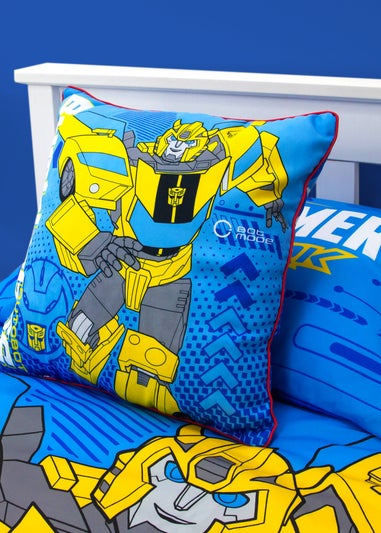 Transformers Charge Square Decorative Cushion