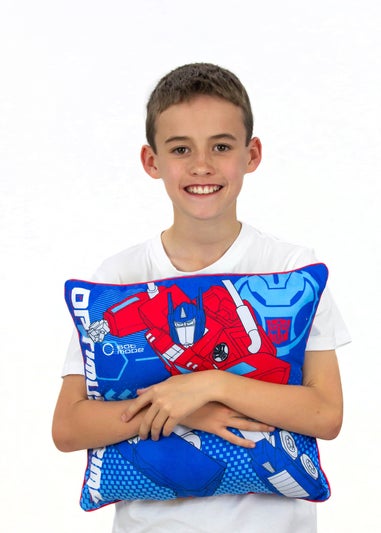 Transformers Charge Square Decorative Cushion