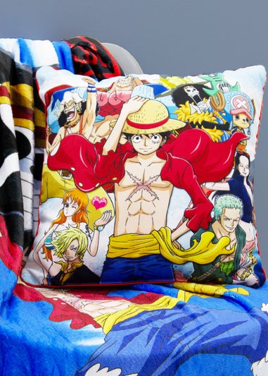 One Piece Luffy Square Decorative Cushion