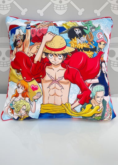 One Piece Luffy Square Decorative Cushion