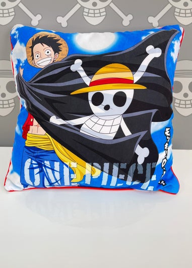 One Piece Luffy Square Decorative Cushion