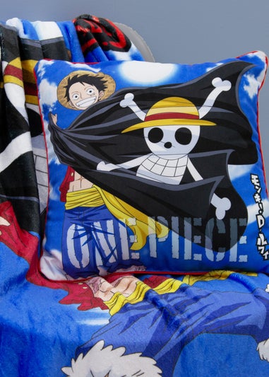 One Piece Luffy Square Decorative Cushion