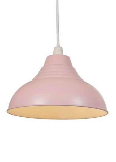 Glow Metal Dome Easyfit Shade Pink (17cm x 30cm)