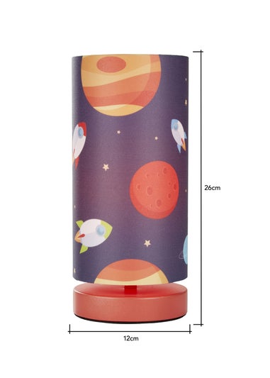 Glow Outer Space Integrated LED Table Lamp (26cm x 12cm)