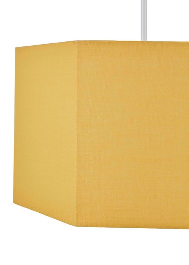 Glow Hexagon Shape Shade Ochre (20cm x 29cm)