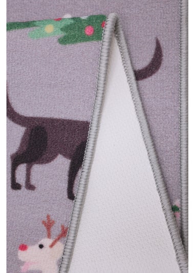 Homemaker Christmas Dogs Runner