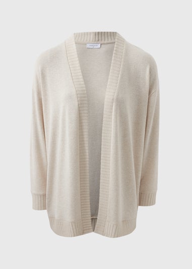 Oatmeal Knitted Cardigan