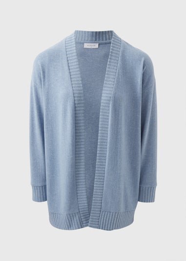 Blue Knitted Cardigan