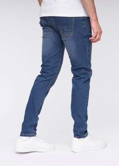 Henleys Stone Wash Mayhen Slim Fit Jeans