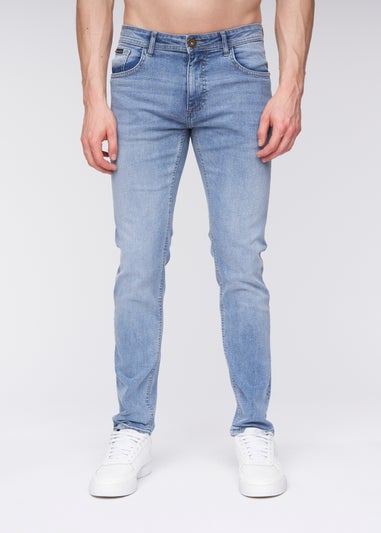 Henleys Light Wash Mayhen Slim Fit Jeans