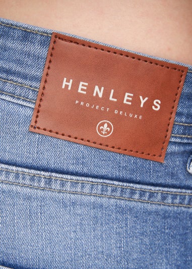 Henleys Light Wash Mayhen Slim Fit Jeans