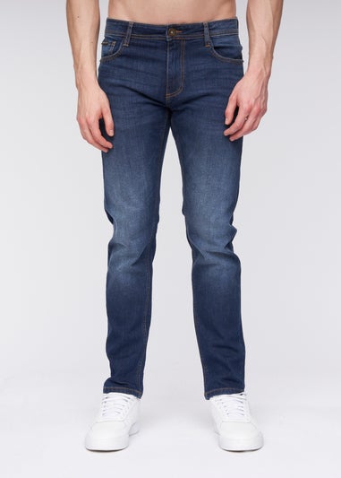 Henleys Dark Wash Mayhen Slim Fit Jeans