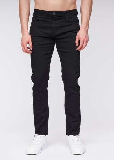 Henleys Black Mayhen Slim Fit Jeans