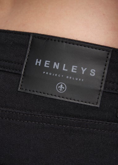 Henleys Black Mayhen Slim Fit Jeans