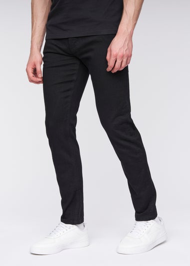 Henleys Black Mayhen Slim Fit Jeans