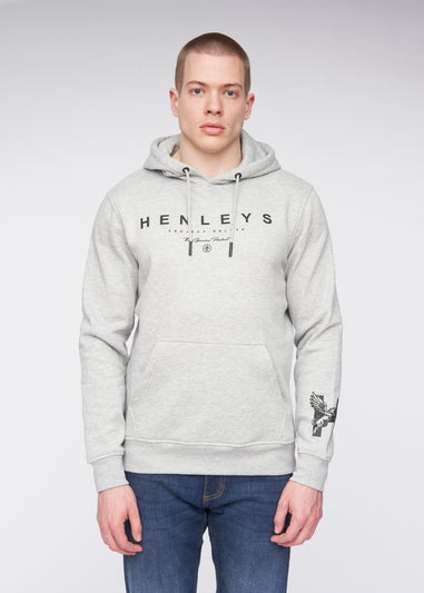 Henleys Grey Marl Hentyme Hoodie