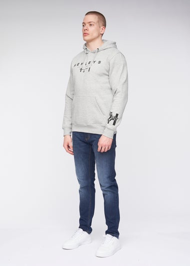 Henleys Grey Marl Hentyme Hoodie