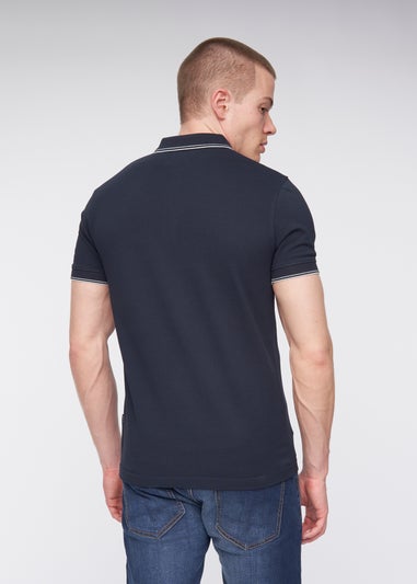 Henleys Navy  Henflare Polo