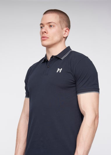 Henleys Navy  Henflare Polo