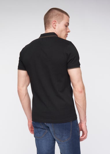 Henleys Black  Henflare Polo