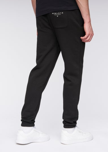 Henleys Black  Curveball Joggers