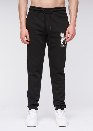 Henleys Black  Curveball Joggers