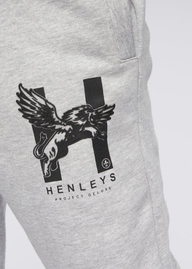 Henleys Grey Marl Curveball Joggers