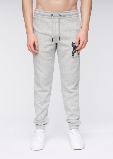 Henleys Grey Marl Curveball Joggers